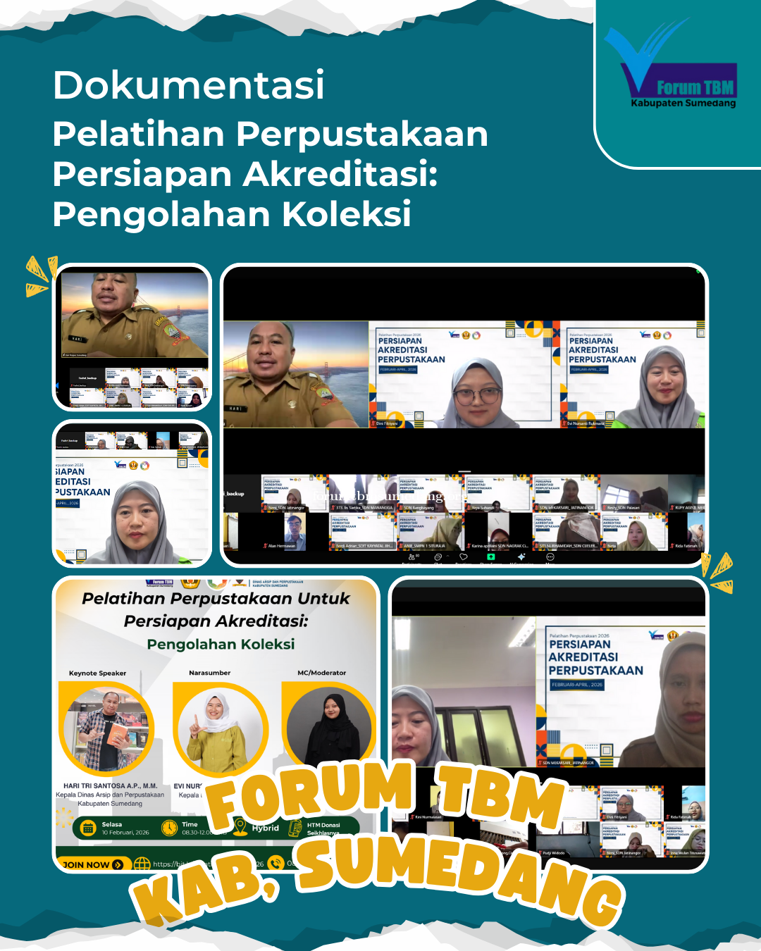 MENUJU PERPUSTAKAAN TERAKREDITASI!