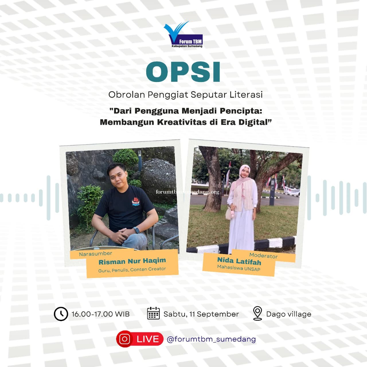 OPSI Dari Pengguna Menjadi Pencipta