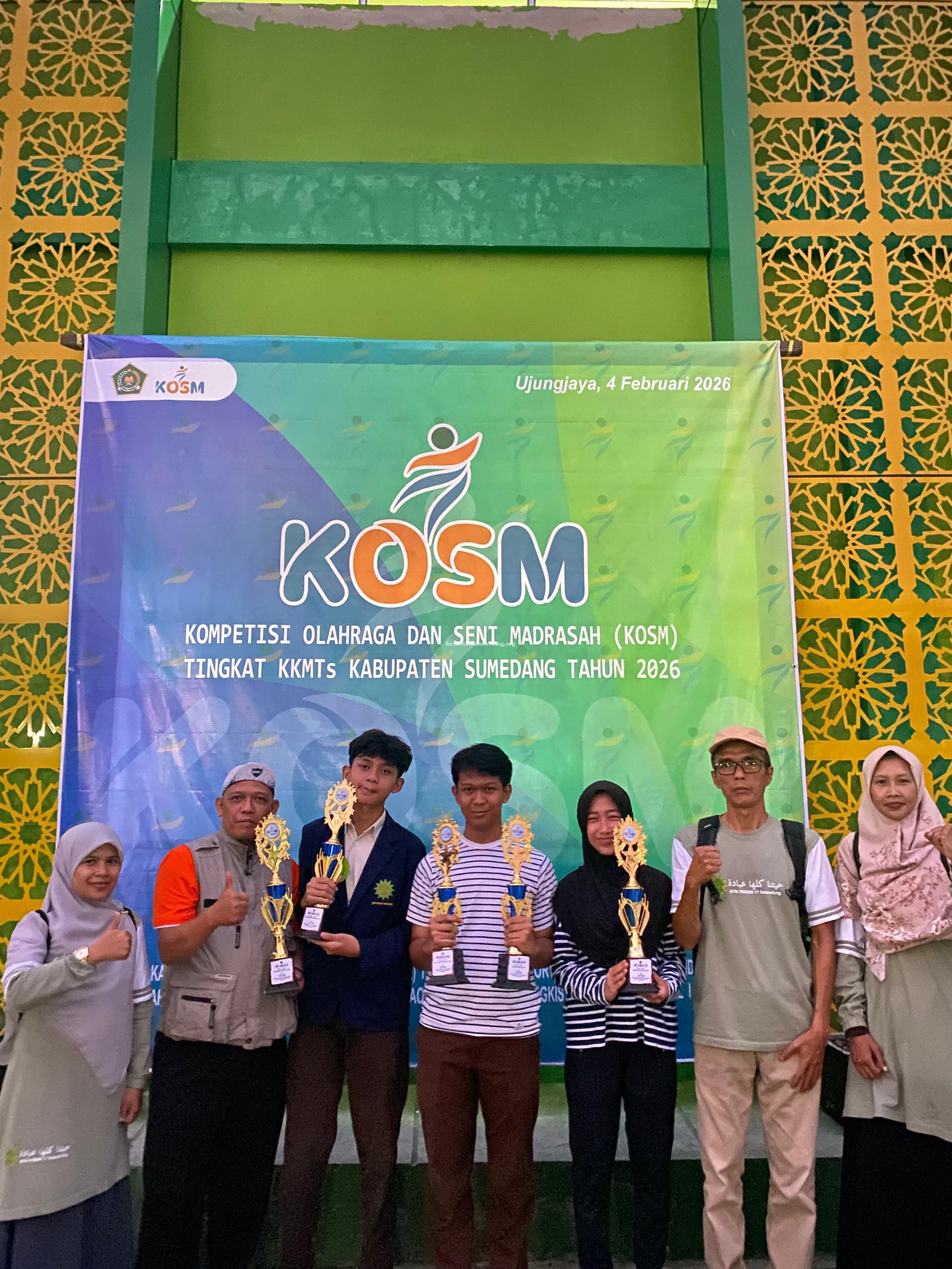 Raih 6 Juara KOSM Kabupaten, Kepala MTsS Persis: Patut Kita Syukur
