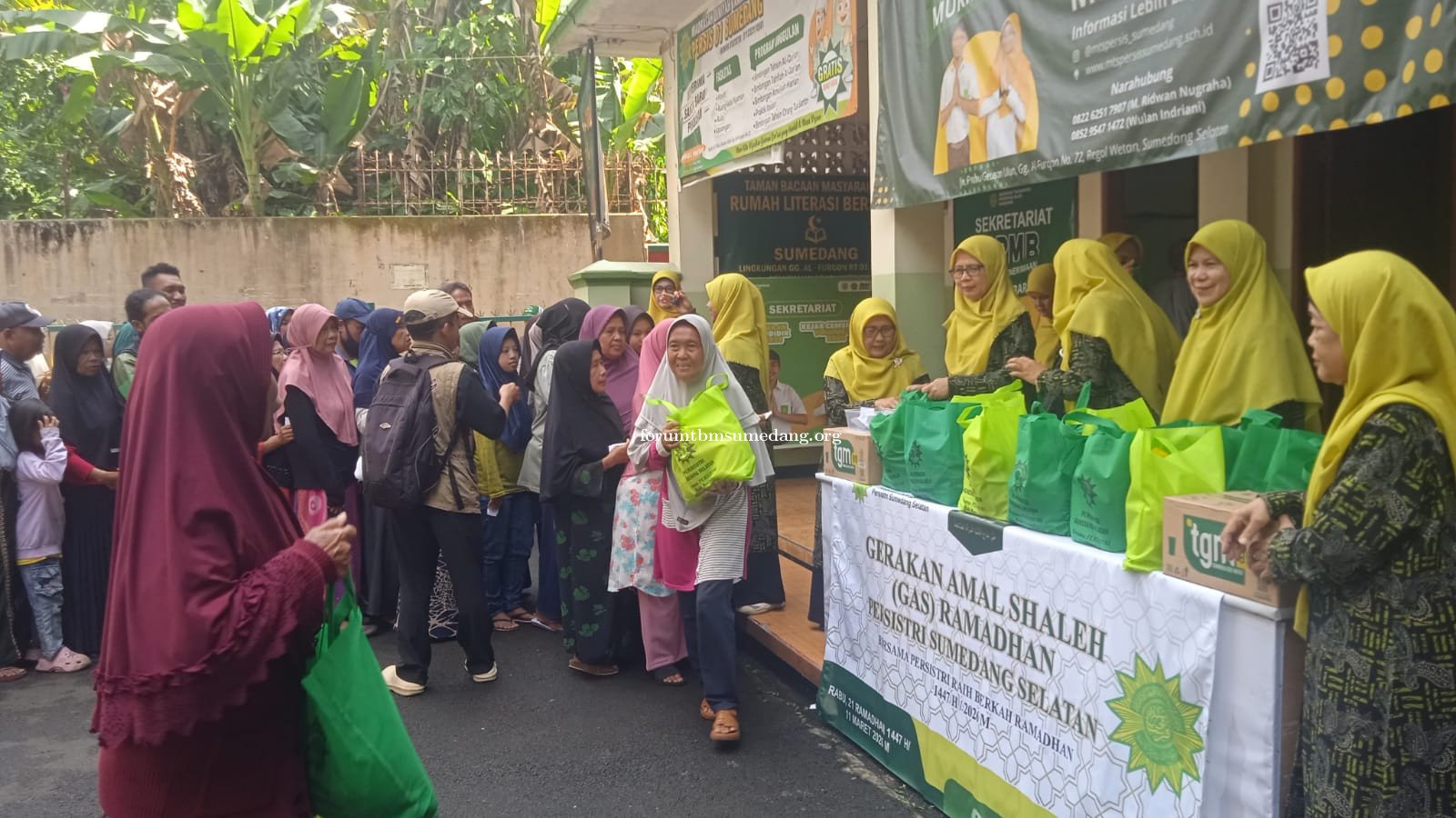 PC Persistri Sumedang Selatan Bagikan Paket Sembako dalam Program GAS Ramadhan