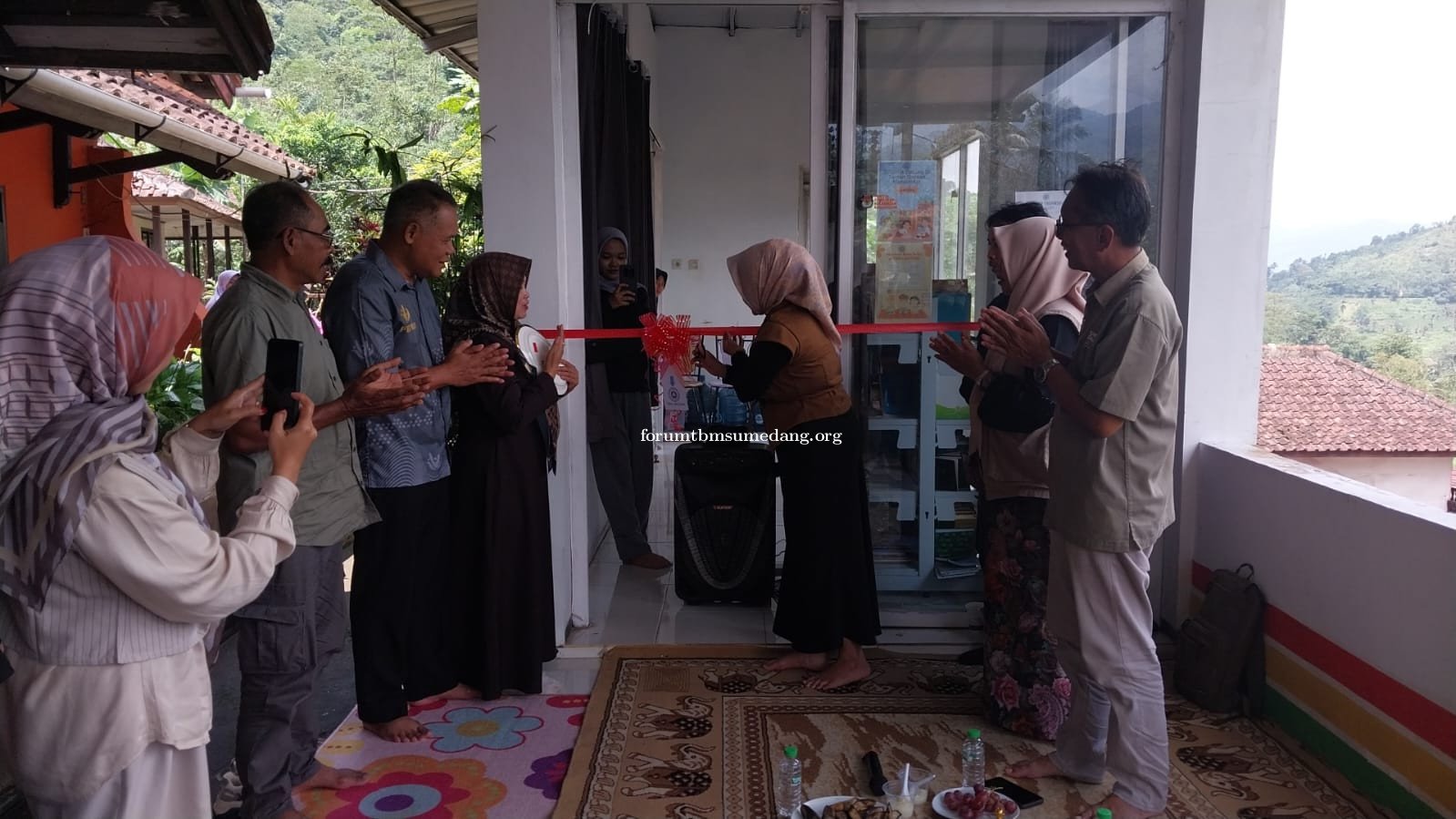 Peresmian TBM Lantera Ditandai Gunting Pita, Suherman: Berlangsung Khidmat