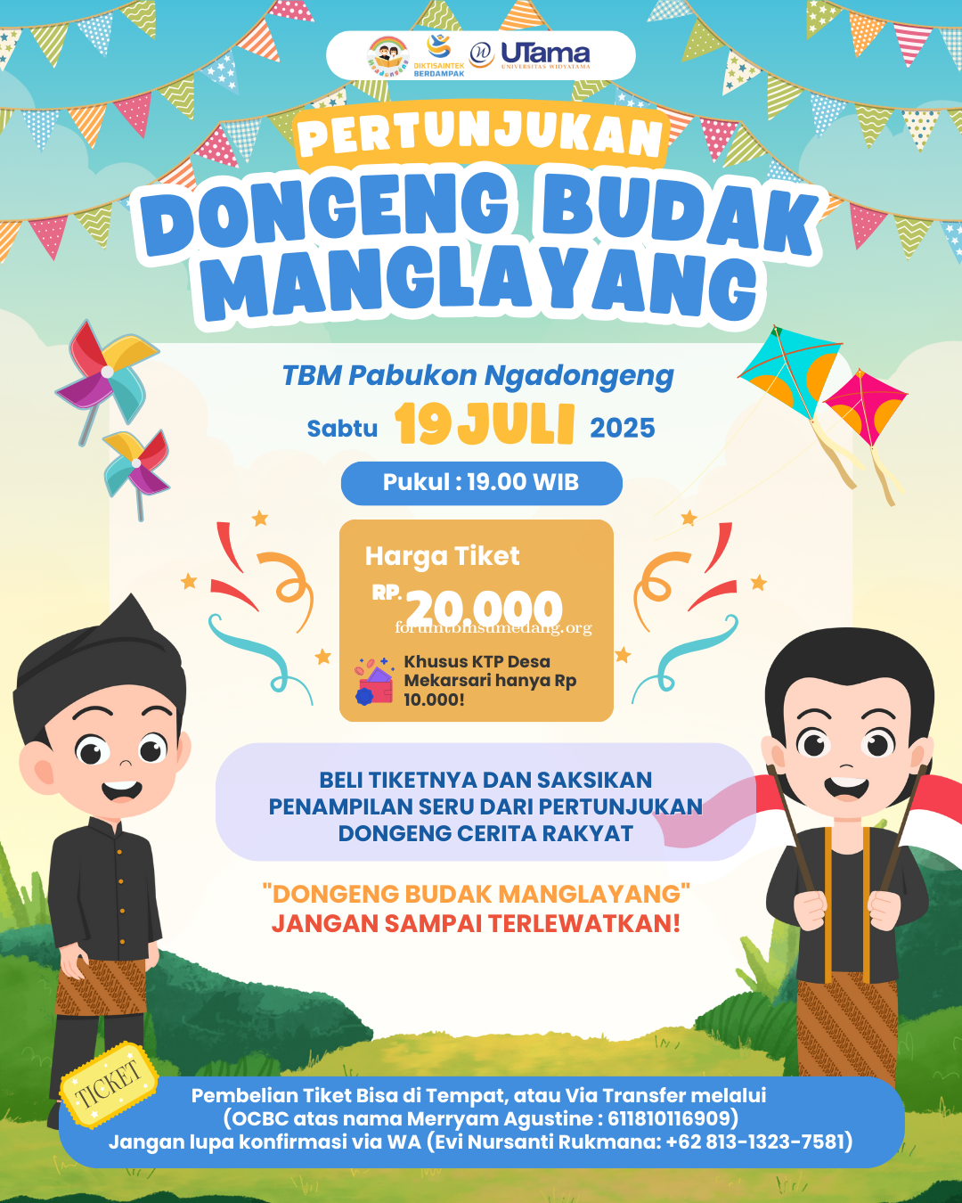 Pertunjukan Dongeng Budak Manglayang